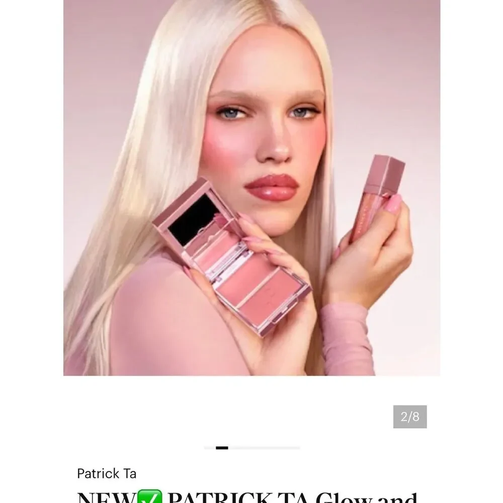 Patrick Ta Out of Office / Ice Me Down Blush / Lip Set LIMITED EDITION